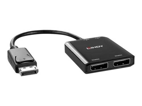 LINDY 38430 DisplayPort Adapter Schwarz