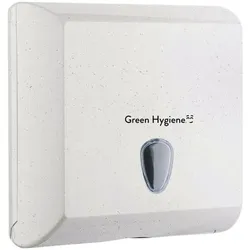 Green Hygiene Falthandtuchspender »Hochstapler« Z-Falz für 500 Tücher grau, 29x30x13.6 cm
