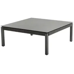 solpuri Gartentisch Club 80 x 30 cm Keramik Grau Anthrazit