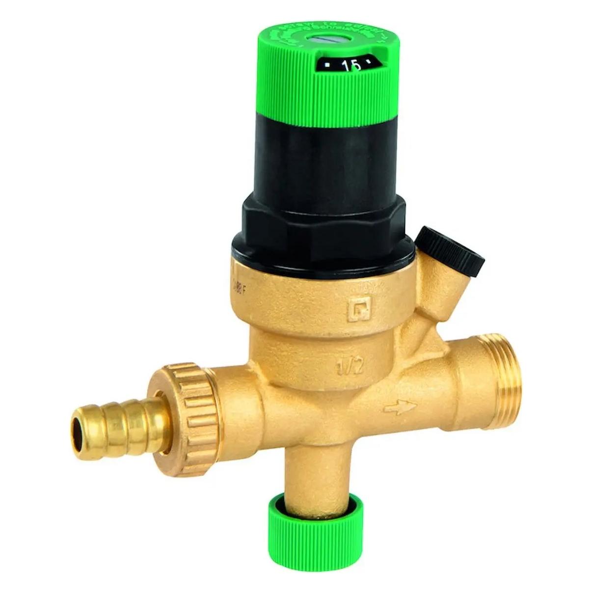 Honeywell Füllarmatur VF 06 mit Einstellanzeige mit Absperrung und Manometeranschluss 1/4" (VF0612A)