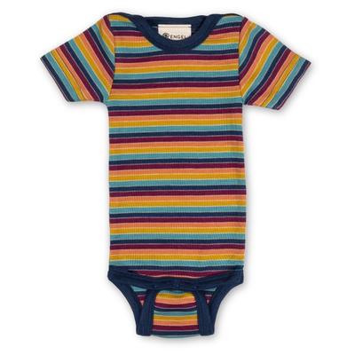 Engel - Baby-Body S/S Druckknöpfe an den Schultern - Alltagsunterwäsche Gr 74/80 bunt