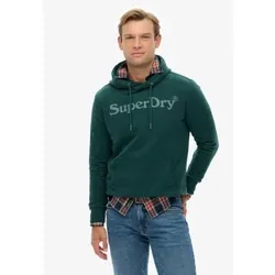 Superdry für Herren. M2014393A NY Venue grünes Sweatshirt (S), Lässig, Baumwolle