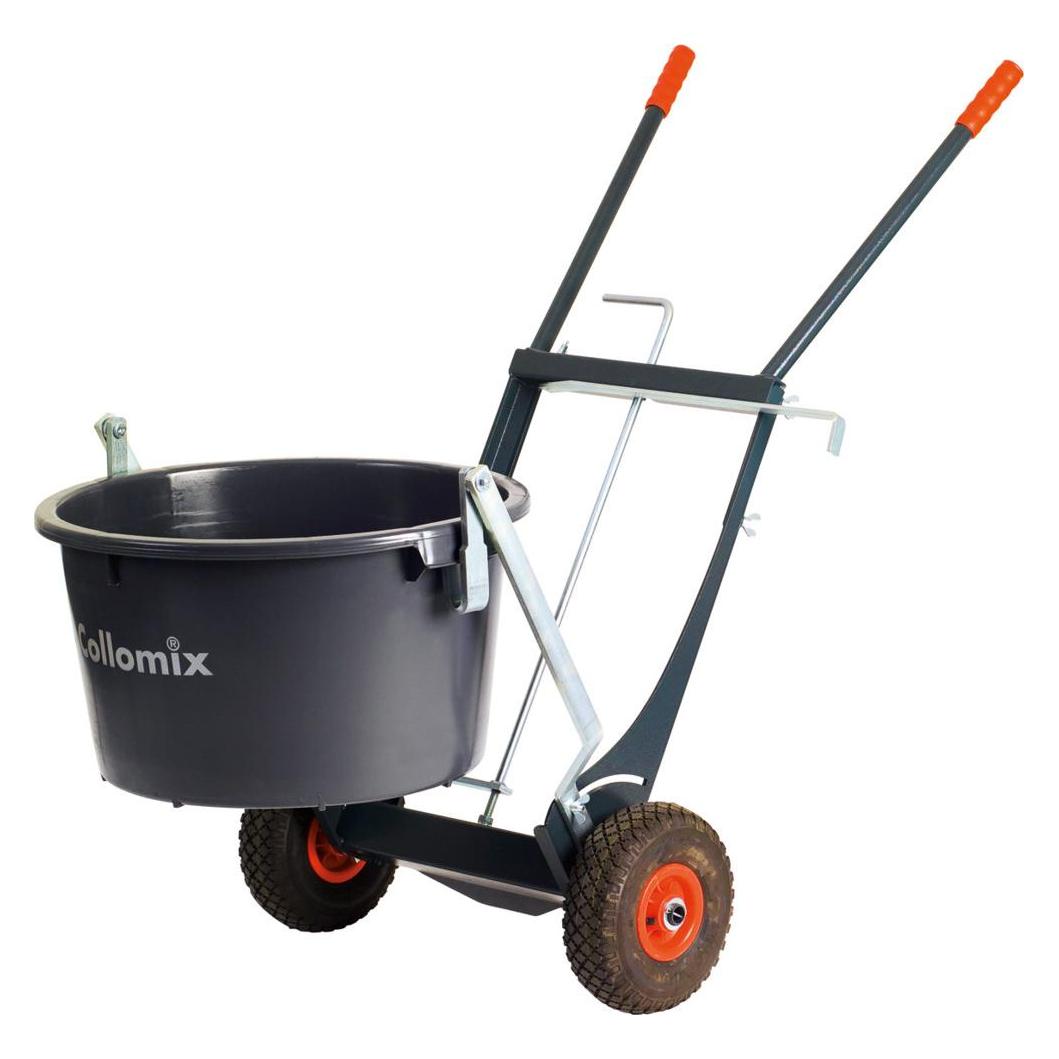 Collomix Transportwagen für 65 Liter Eimer (Farbrührer + Mörtelrührer) (62043011)