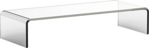 Maul Monitor-Erhöhung Höhen-Bereich: 10 bis 10cm Transparent