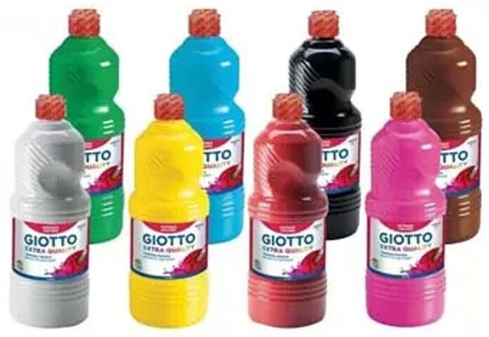 Assortiment School Paint Gouache Giotto 8X250ml