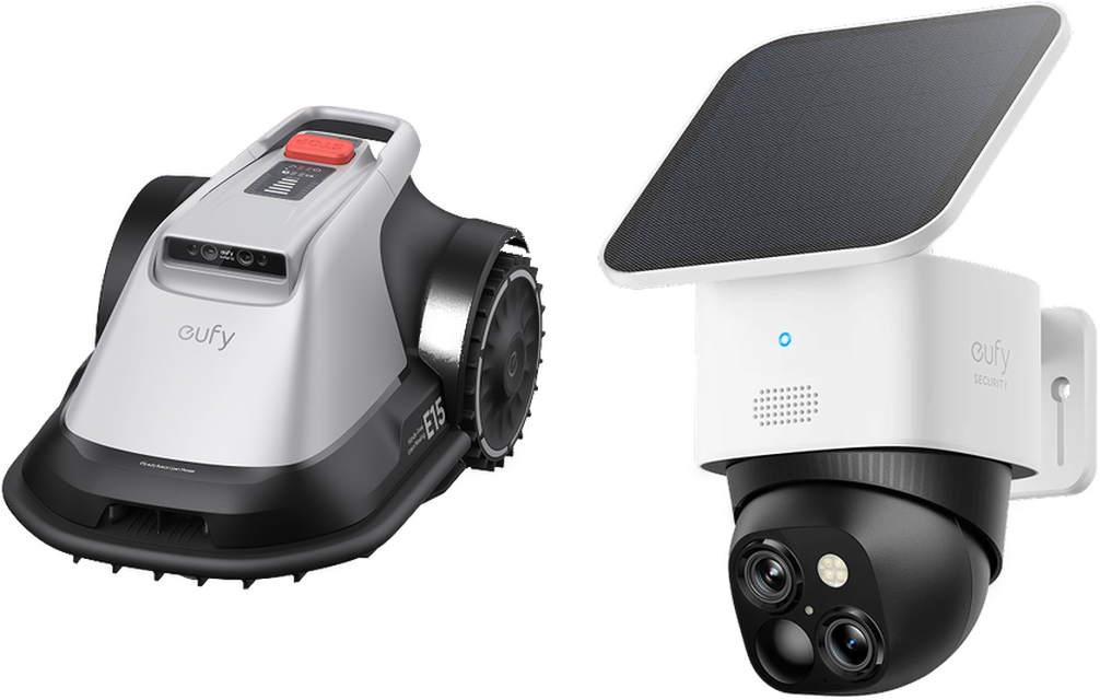 eufy Robot tondeuse E15 + SoloCam S340