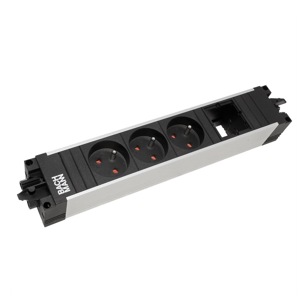 Bachmann STEP Steckdoseneinheit (3x, CEE 7/5) (906.0849)