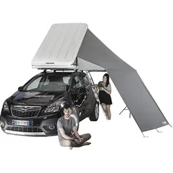 MOERVA AirPass Sonnensegel für Dachzelt Grau (200x150)