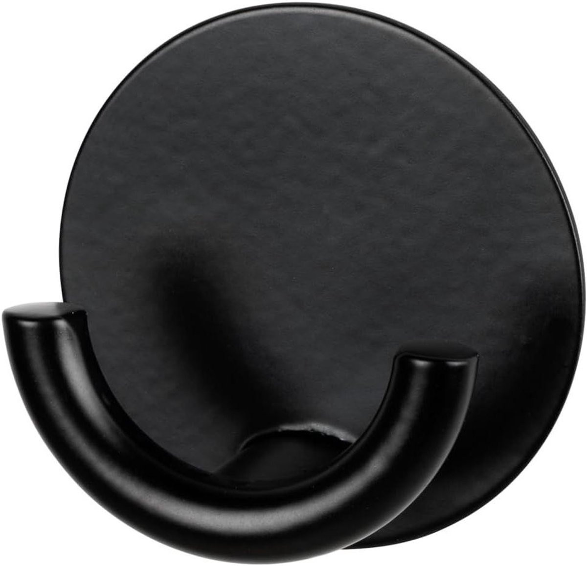 Wenko Wandhaak Rondo zwart, set van 2 stuks