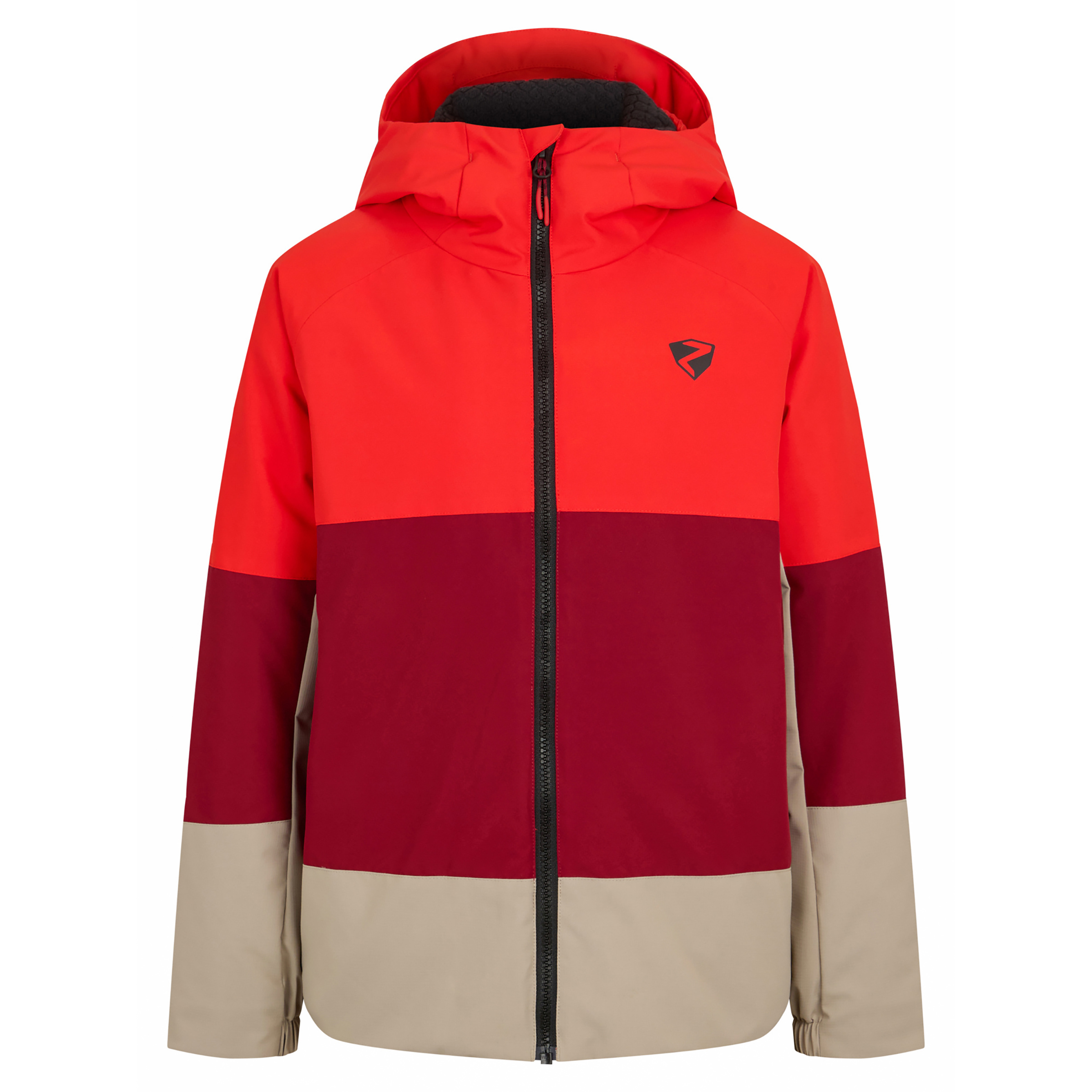 Ziener Artiko-Z Kinder Isolationsjacke rot Größe 152 Skifahren Winddicht
