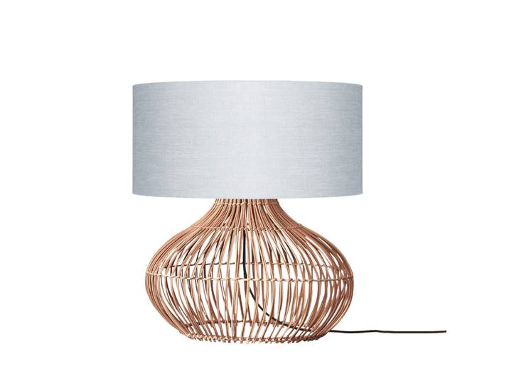 GOOD&MOJO Tischlampe Kalahari S Hellgrau