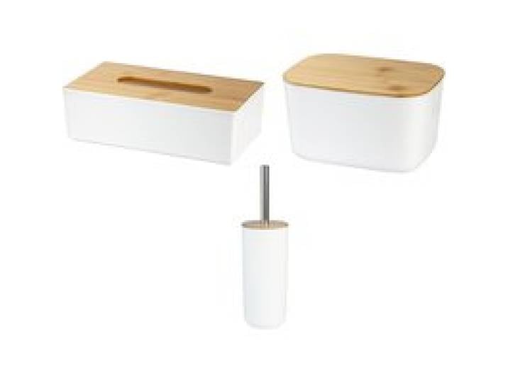 LIVARNO® Brosse de toilettes / Boîte à mouchoirs cosmétiques / Boîte de rangement