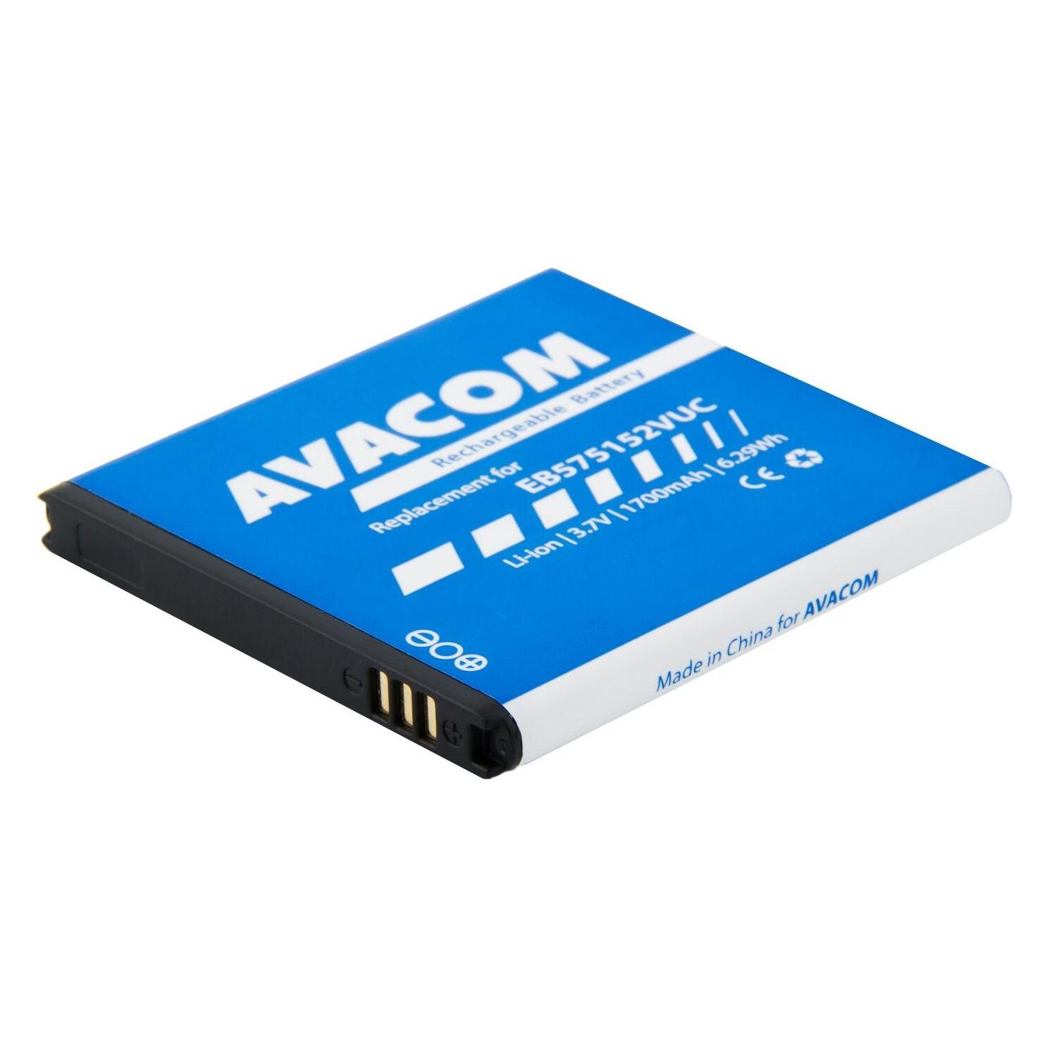Avacom Akku für Samsung S I9000 Galaxy S / Li- ION / 3,7V / 1700mAh / Ersatz EB575152VUC (GSSA-i9000-S1700A)