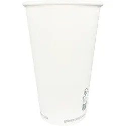 COVR Pappbecher ohne Kunststofffolie 47 cl / 16 oz (50 Einheiten)