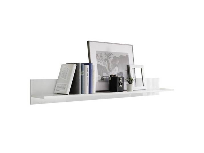 Etagère murale collection JET coloris blanc laqué brillant