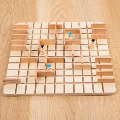 Smart Shopping Spot Wooden Toy Chessboard Games Puzzle, Two Person Battle Game For Parent Child Interaction, Funny Chase And Intercept Gifts Wooden Toy Chessboard Games Puzzle, Two Person Battle Game For Parent Child Interaction, Funny Chase And Intercept