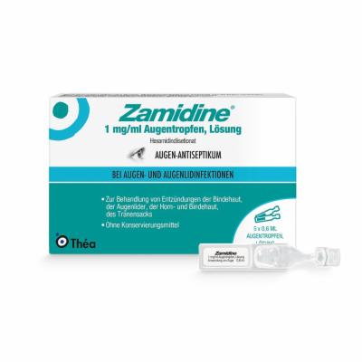Thea Pharma GmbH ZAMIDINE 1 mg/ml Augentropfen Mehrdosenbehältnisse 5X0.6 ml 18381126