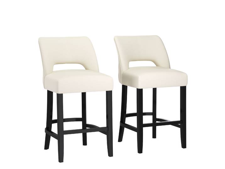 Barhocker SIVARA 2er Set beige