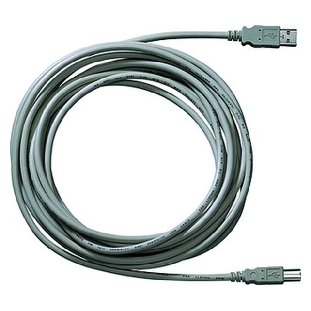 Gira 090300 USB Kabel 3 m USB A USB B Männlich Grau (3 m, USB 2.0) (090300)