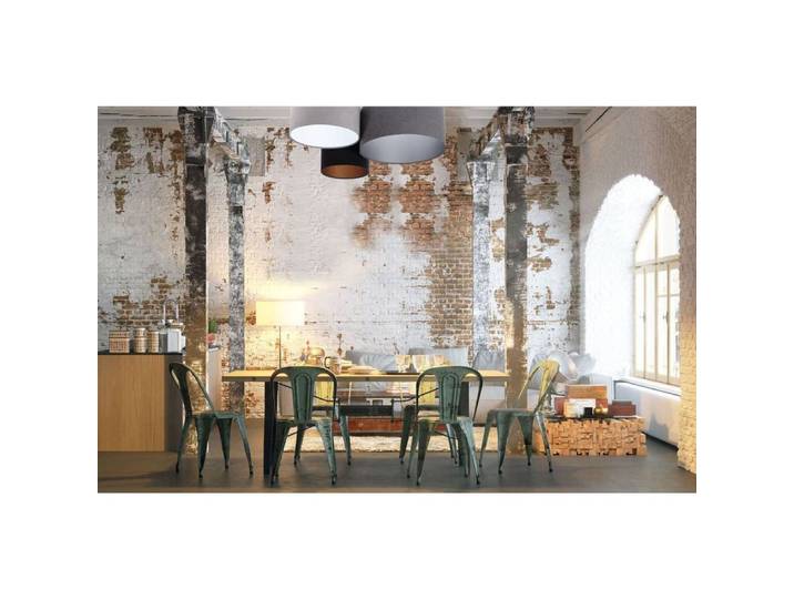 Plafonnier en velours, trio