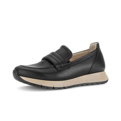 Slipper GABOR "Slipper", Damen, Gr. 35,5, schwarz, Schuhe Slipper