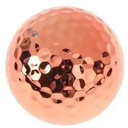 Golfball ROSE metallic 1er