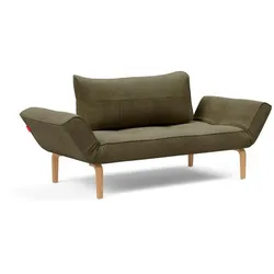 INNOVATION LIVING Schlafsofa Zeal Bow Cord Pine Green