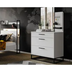 INFANSKIDS »Legend« Kommode I Weiß 92x47x87 cm