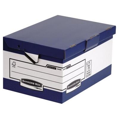 Bankers Box Archivbox Ergo Box System Maxi 0048901 blau/weiß