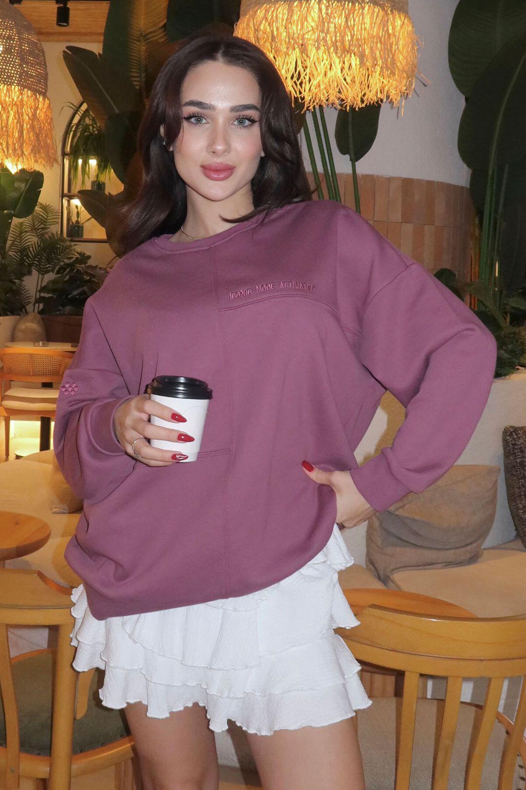 Oversized Crewneck Sweater