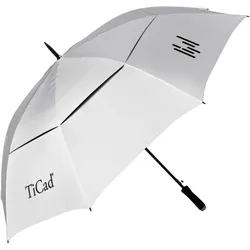 TiCad Golfschirm Windbuster UV XL, silber