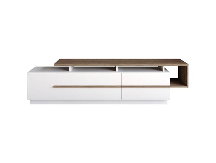 TV-Möbel Yasam Walnuss melaminbeschichteter Holzwerkstoff B 180 cm 25 kg