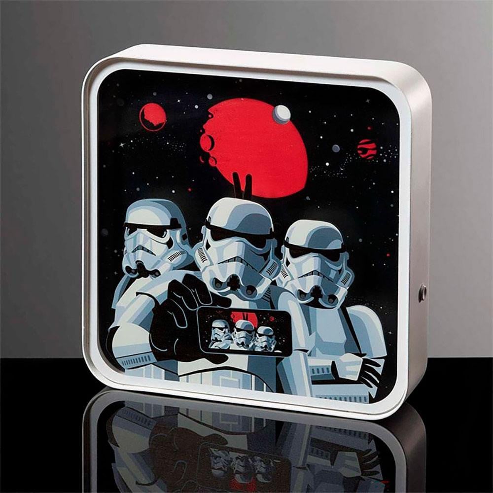 Numskull Star Wars Perspex Stormtrooper Tafellamp met USB-aansluiting