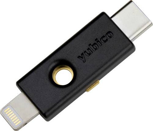 Yubico USB Passwort Manager Stick YubiKey 5Ci Schwarz/Gold 5060408461969