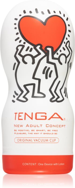 Tenga Keith Haring Original Vacuum Cup masturbateur jetable 15 cm
