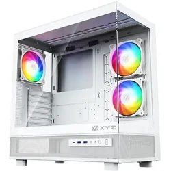 xyz Torre Atx Aurora 50 White (ATX, ITX, mATX), PC Gehäuse, Weiss