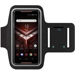 SmartFitness Asus ROG Phone 2 Handy Sport Armband, Smartphone Sportarmband, Schwarz