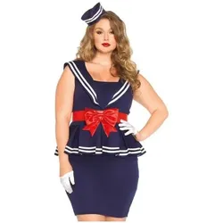 Leg Avenue Sexy Pin-up Kadettin XXL (XL, XXL)