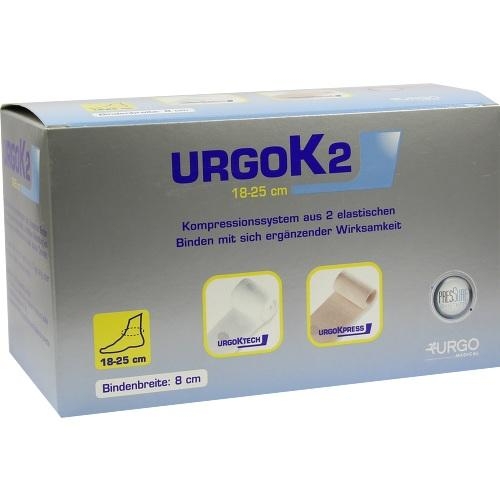 Urgo GmbH Urgok2 Kompr.syst.knöchelumf.18-25cm 8cm br. 05381805