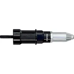 Profi Blindnietvorsatz-Adapter für Bohrmaschinen und Akkuschrauber 3,0 - 6,4 mm