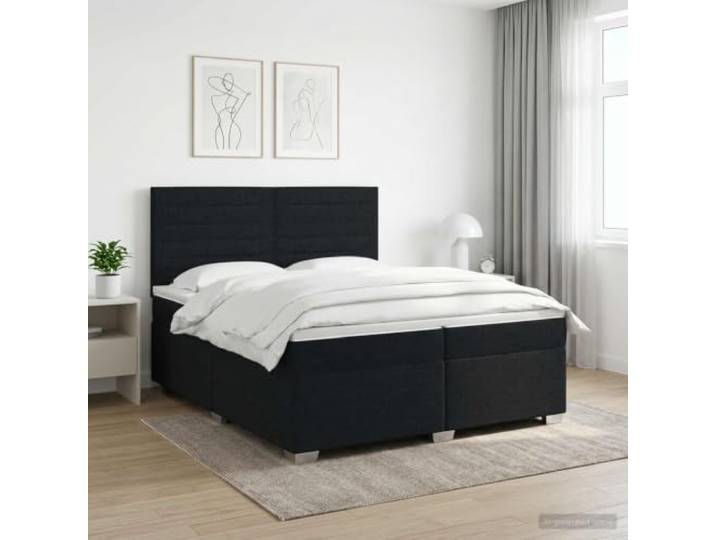 YNGBHFNOP Massivholz Kiefer Leinen Optik Bettgestell 180x200 Hellgrau Bettgestell mit gepolstertem Kopfteil Hellgrau 180x200 cm Massivholz Kiefer Lattenrost Ohne Boxspring Waschbarer Bezug Lesen