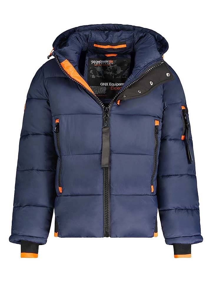 Geographical Norway Winterjacke "Calix" in Dunkelblau - L