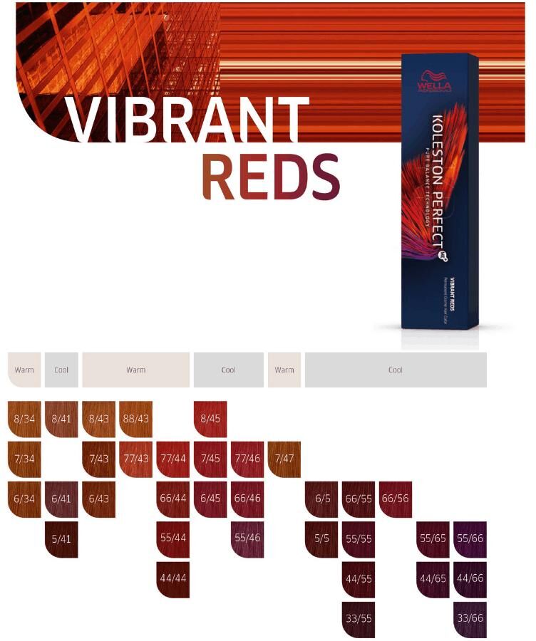 Wella Koleston Perfect Me+ Vibrant Reds