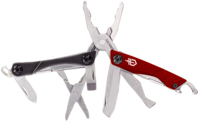 GERBER Dime Mini-multitool avec anneau porte-clés ; Fiskars (1003723)