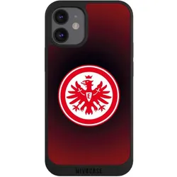Nivocase Handyhülle für Apple iPhone 12 mini Hülle NIVOpure Case Schwarz Eintracht Frankfurt Offizielles (Apple iPhone 12 mini), Smartphone Hülle, Schwarz