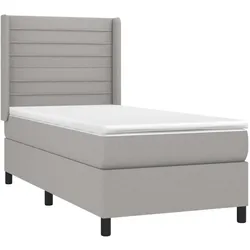 vidaXL, Boxspringbett, Alexandria (Horizontale Streifen) (80 x 200 cm)