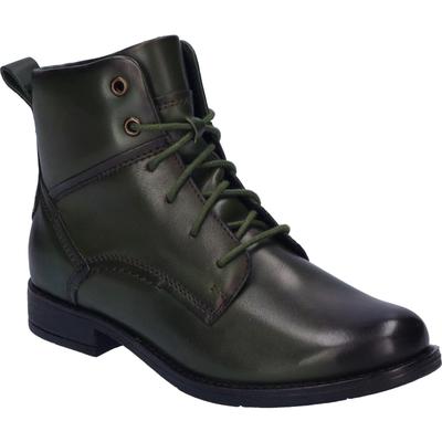 Stiefelette JOSEF SEIBEL "Simona 05, bosco", Damen, Gr. 41, grün (bosco), Obermaterial: 100% Rindsleder Leather cow., Schuhe Stiefelette
