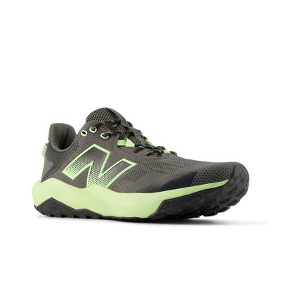 Trailrunningschuh NEW BALANCE "Nitrel", Herren, Gr. 44,5, grün (tornado), Textil, Schuhe, Trailrunning-Schuhe für leichte Trails