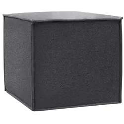 Softline Hocker Space Filz grau, 45x41x45 cm