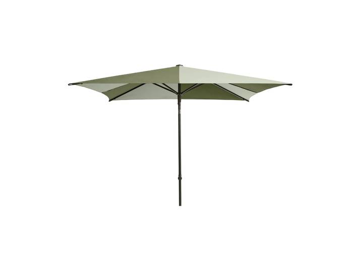 HAY Terrazza Square Sonnenschirm Green-dark green